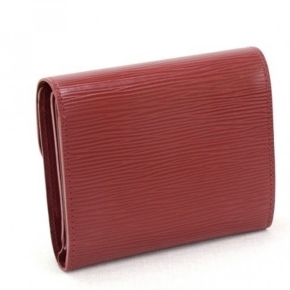 Louis Vuitton Epi Porte Feiulle Red Credit Card Wallet - Picture 6 of 11